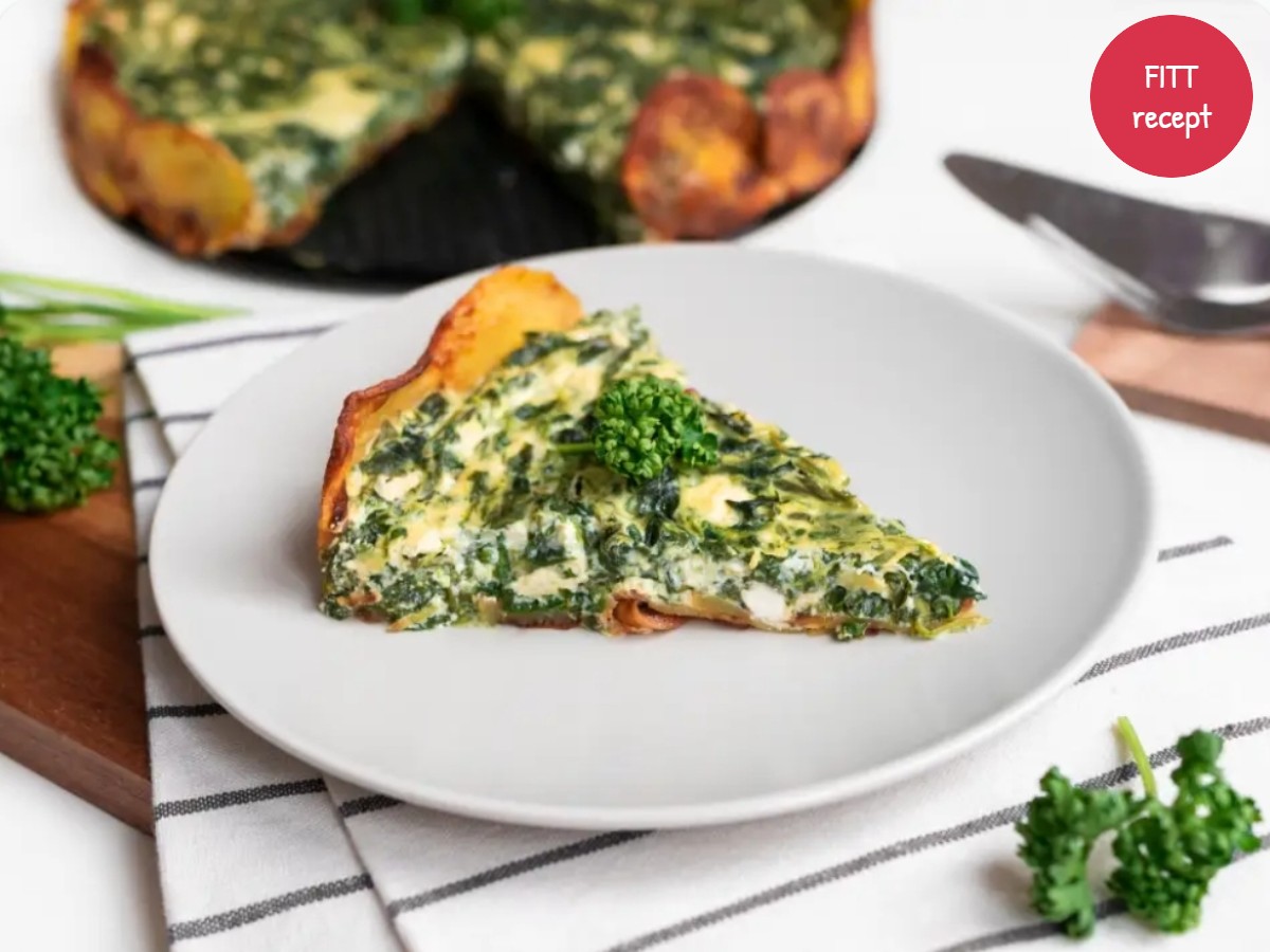 Bővebben a cikkről Spenótos-ricottás pite burgonyával