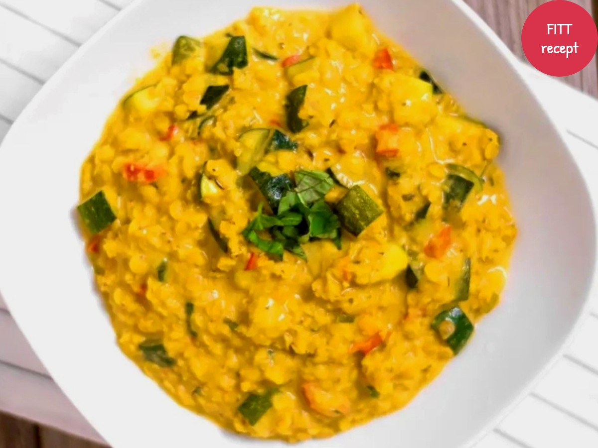 Bővebben a cikkről Kókuszos-lencsés-cukkinis curry