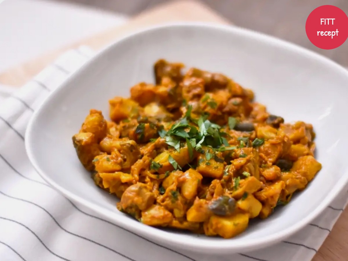 Bővebben a cikkről Burgonyás curry padlizsánnal