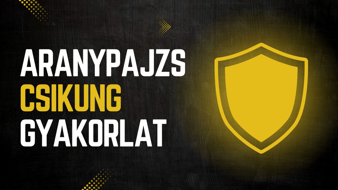 Bővebben a cikkről Aranypajzs gyakorlat